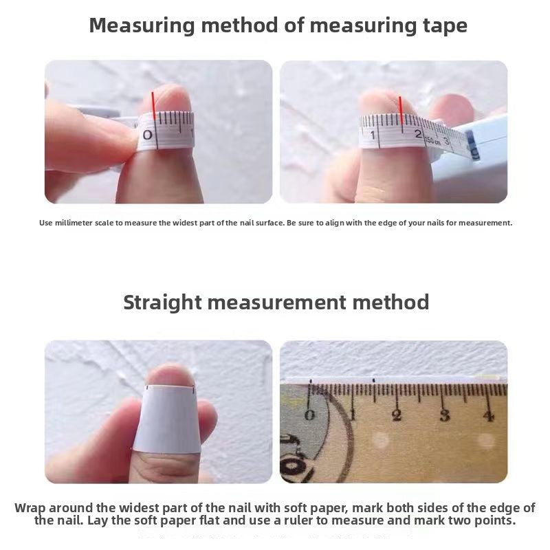 0998- Handmade press on nails fake nails removable