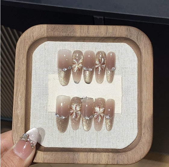 0995- Handmade press on nails fake nails removable