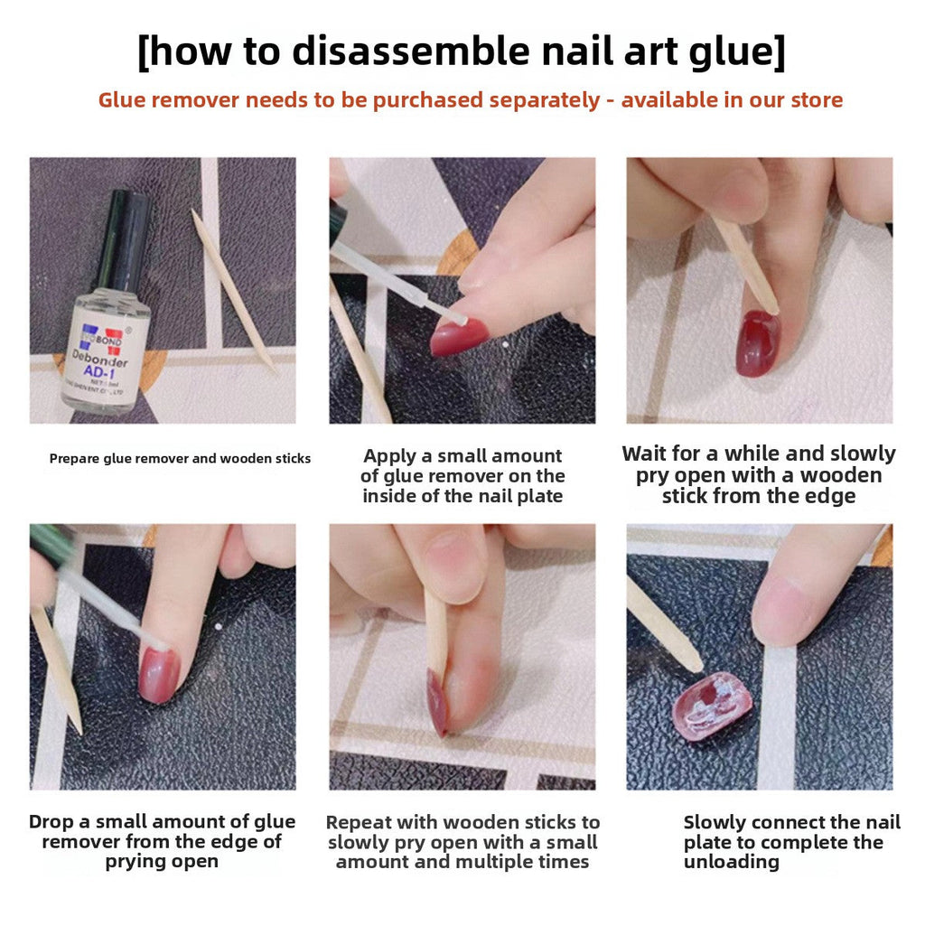 0986- Handmade press on nails fake nails removable