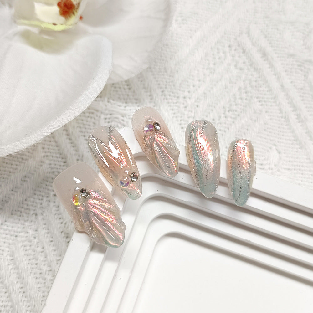 1010- Handmade press on nails fake nails removable