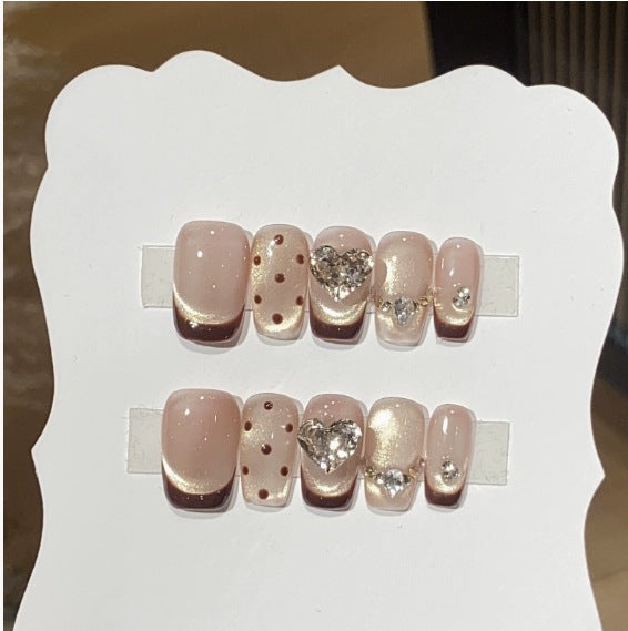 0995- Handmade press on nails fake nails removable