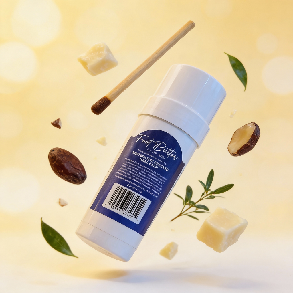 2 oz Cracked Heel Repair Balm – Restorative Moisturizer for Dry, Cracked Feet